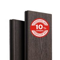 Террасная доска ДПК Tehno пустотелая Венге Террасная доска ДПК Tehno пустотелая Венге