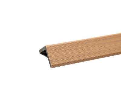 Уголок торцевой Скай коэкструзия Бук от производителя Ecodecking по цене 420 р Уголок торцевой Скай коэкструзия Бук от производителя Ecodecking по цене 420 р