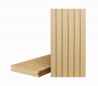 Террасная доска КЛАССИК полнотелая с пазом Дуб Севилья от производителя  Terrapol по цене 1 390 р