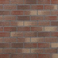 Плитка Фасадная битумная, HAUBERK кирпич Английский (2.5 кв. м) Плитка Фасадная битумная, HAUBERK кирпич Английский (2.5 кв. м)