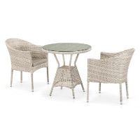 Комплект плетеной мебели из иск. ротанга T705ANT/Y350-W85 Latte 2Pcs Комплект плетеной мебели из иск. ротанга T705ANT/Y350-W85 Latte 2Pcs