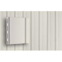 Виниловый вертикальный сайдинг Standart - Белый Виниловый вертикальный сайдинг Standart - Белый