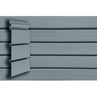 Виниловый сайдинг Архитектурный планкен Color Plus Голубой Виниловый сайдинг Архитектурный планкен Color Plus Голубой