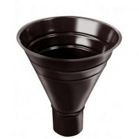Воронка водосборная Коричневый (RAL 8017) Воронка водосборная Коричневый (RAL 8017)
