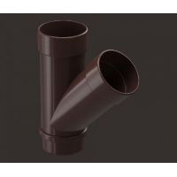 Тройник 45° Шоколад Тройник 45° Шоколад